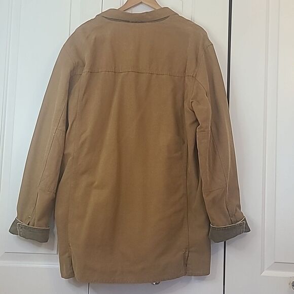 Vintage Territory Ahead Canvas Chore Coat Aztec Blanket Lined  Men's Size XXL - Picture 6 of 14